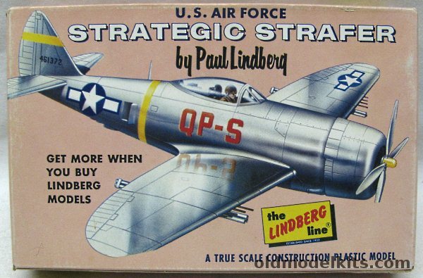 Lindberg 1/72 US Strategic Strafer Republic P-47D Thunderbolt, 416 plastic model kit